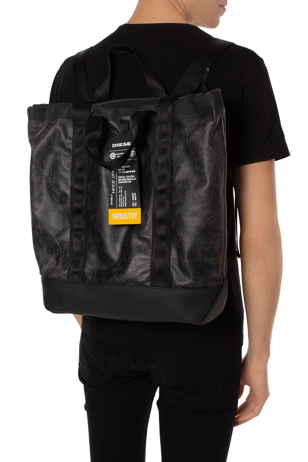 Black 'Volpago' shopper bag Diesel - Vitkac Canada